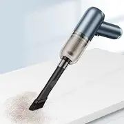 Handheld Car Vacuum with 6000 Pa Suction, Mini Cordless Desk Vaccum, Rechargeable Computer Vacuum Keyboard Cleaner, Quick Charge, Portable Battery Operated, Desktop Sweeper, Dust Buster, USB Powered