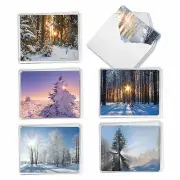 The Best Card Company - 36 Assorted Holiday Notecards Bulk Box Set 4 x 5.12 I...
