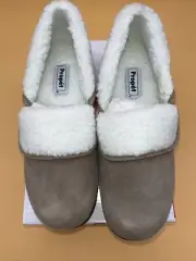 Propet Colbie Women's Slipper 9 1/2 W. WXX004S. Stone Color.