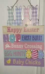 Happy Easter Egg Hunt Bunny Rabbit NEW