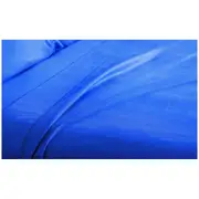 Ramesses 2000 Thread Count Bamboo Single Sheet Set Royal Blue