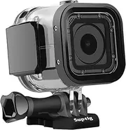 Suptig Replacement Waterproof Case Protective HoUSing For Gopro Hero 4Session, 5Session Outside Sport Camera For Underwater USe - Water Resistant Up To 196Ft (60M)