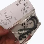 IKEA Skadis Hook Gray / 3 Pack 703.216.39