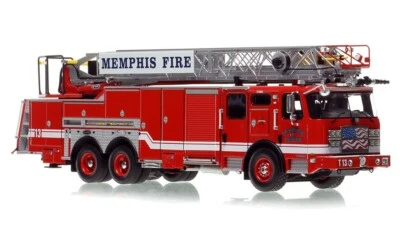 1/50 Fire Replicas Memphis Fire Department 2022 E-One Typhoon Truck 13 Medical D