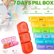 Sorting Organizer Pill box Pill box medicine container dispenser 7 days a week