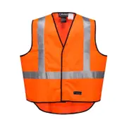 HUSKI Hi Vis Patrol Vest 3M Reflective Tape Safety Workwear High Visibility