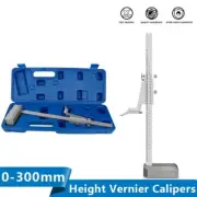 Vernier Calipers Stainless Steel Stand Measure Ruler Metalworking Tools 0-300mm