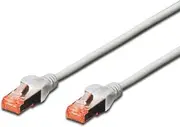 S/FTP CAT6 0.5m Grey Snagless Brand