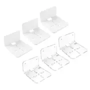 Multipurpose Acrylic Floating Shelves For Cameras Speakers Home Decor 3 Count