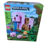 LEGO Minecraft The Pig House 21170 Retired New Factory Sealed 490 Pieces