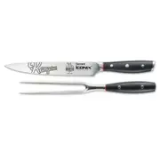 Baccarat iconiX Carving Knife Set AFL North Melbourne Kangaroos