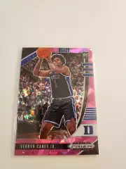 Vernon Carey Jr. 2020 Prizm Draft Picks Pink Cracked Ice RC Rookie Card #27