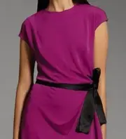 Narciso Rodriguez for DesigNation Colorblock Belted Dress Misses M 8-10