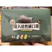 在飛比找蝦皮購物優惠-【現貨供應】【藍鷹牌NP-12K平面口罩】活性碳→四層過濾活