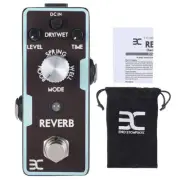 ENO Reverb Bass Guitar Mini Single Analog Effect Pedal with True Bypass F/S 9V