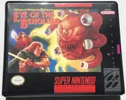 AD&D Eye of the Beholder CASE ONLY Box Advanced Dungeons Dragons SNES