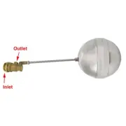 Water Sensor Float Ball Valve 1 Male Threaded Connection for Seamless Operation