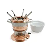 Swissmar Lausanne 11 Piece Copper Fondue Set