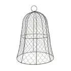 Garden Plant Protector Cloche Covers Black Chicken Wire Pack of 10 Thickened