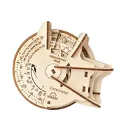 109pc Ugears Stem Lab Curvimeter Mechanical DIY Kit Wooden 3D Puzzle/Model 8+