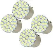 AEspares Compatible With VESPA WHITE 12 V LED BLINKER 22 LED TAIL SIDELIGHT SIDE INDICATOR BULB SET OF 4