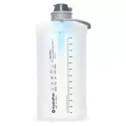 HydraPak Reusable 1.5L Flux Water Bottle Drinking Container w/ Filter Kit Clear