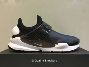 現貨 - Nike Air Sock Dart 黑白 襪套 防水設計 911404 001