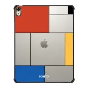 iPad Air 13-inch (M2/M3) iPad Impact Case Mondrianesque by Poketo
