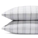 Matouk August Plaid Standard Pillowcase, Pair
