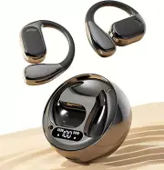 SPOTFISH Open Ear Headphones, True Wireless Earbuds Bluetooth 5.4,Hanging Ear Sp