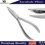 Orthodontic Jaraback Pliers Dental Loops Forming Groove Brace Closing Instrument