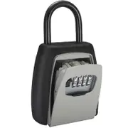 Password Key Box Four Digit Lock Padlock Type Storage Grey Key Safes Boxes & Hideaways