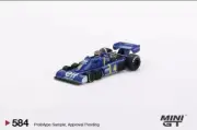 1:64 PATRICK DEPAILLER #4 1976 SWEDISH GP 2nd P34 TYRRELL FORD MINI GT 584