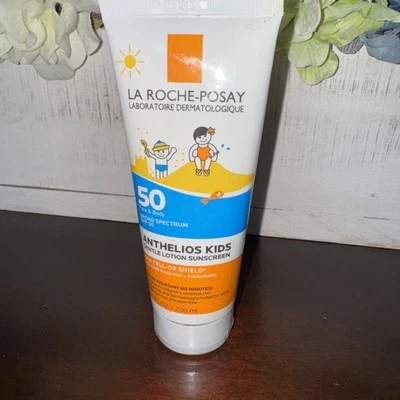 La Roche-Posay Anthelios Kids Gentle Lotion SPF 50 Face & Body 6.7 oz Exp 05/25