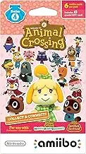 Nintendo Animal Crossing Amiibo Cards Series 4 for Nintendo Wii U, 1-Pack (6 Cards/Pack)