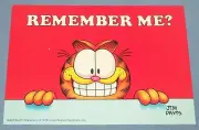 VTG Argus Jim Davis Garfield Cat Postcard Dentist Advertisement Appointment MO