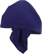 [Healeved] Sushi Chef Hat Style Beanie Cap Costume Headband Samurai Headband for Ramen and Sushi Bars Dark Blue