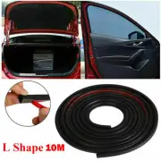 10M L Shape Car Universal Seal Door Rubber Trim Edge Strip Weatherstrip Cover (for: Fiat)