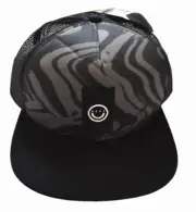 Neff Mens Neff Billboard Black Grey Camo Snapback Hat Cap New With Tags
