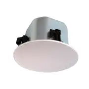 AUSTRALIAN MONITOR QF60CS 60W 100V-16Ohm Ceiling Speaker With Back Can Tile Bridge Included