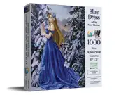 SunsOut Blue Dress by Nene Thomas Jigsaw Puzzle 1000 Pieces (SUN67783)