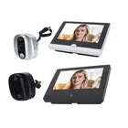 4.3in Peephole Camera 1080P WIFI Front Door 150 ° Wide Angle Motion Detectio Hot