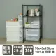 【dayneeds 日需百備】輕型烤漆四層架 70x45x150公分(鐵力士架/收納層架/展示架/層架/鐵架)