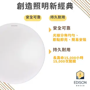 PHILIPS飛利浦 LED 10W/17W 吸頂燈 CL200 若欣 全電壓