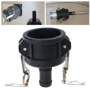 275-330 Gallon IBC Tote for Drain Adapter 2" Lock To 1" Garden Hose