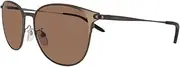 [Michael Kors] Men's Caden MK1059 MK/1059 187973 Matte Husk Round Sunglasses 54mm (Husk, 54), Matte Husk, Lens-54 Bridge-17 B-45.2 ED-58.6 Temple-145