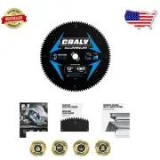 Precision 12" Thin Kerf Circular Saw Blade for Medium Aluminum and Composite