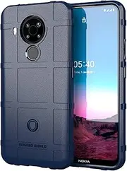 Compatible with Nokia 5.4 4G Case,Shockproof Protective Cover,Compatible with Nokia 5.4 4G TPU Soft Shell Phone Case Cover Blue