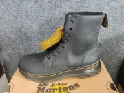 SALE!!! Dr. Martens Women's Combs Black Leather Combat Boots Size 9 Wyoming