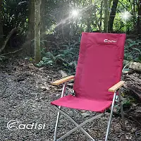 在飛比找Yahoo奇摩購物中心優惠-ADISI 嵐山竹風椅AS19018【酒紅色】